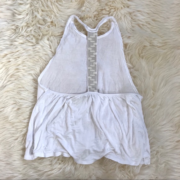 American Eagle Beaded Halter Top - Picture 1 of 4